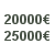 Prix entre 20000-25000€